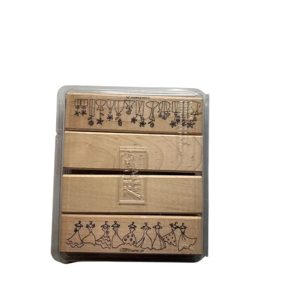 Stampin' Up! Simply Sweet Whimsical Frame Stamp Set of 4